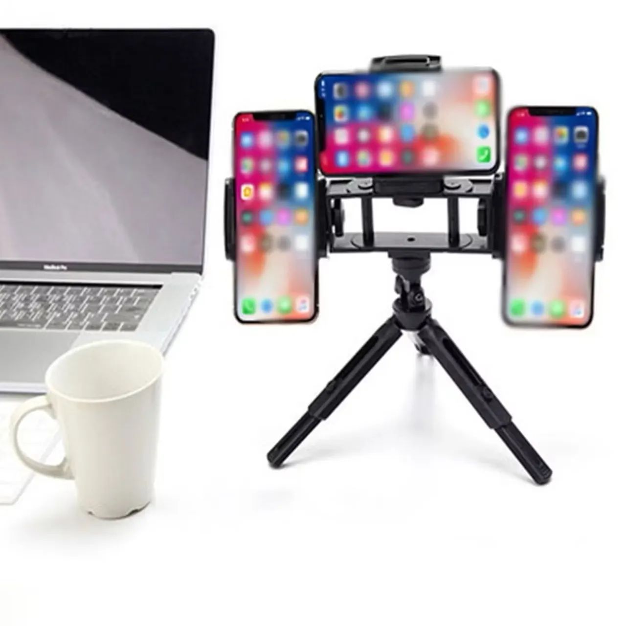 Tripé suporte 3/1 para celular  live gravar videos - Foto 5