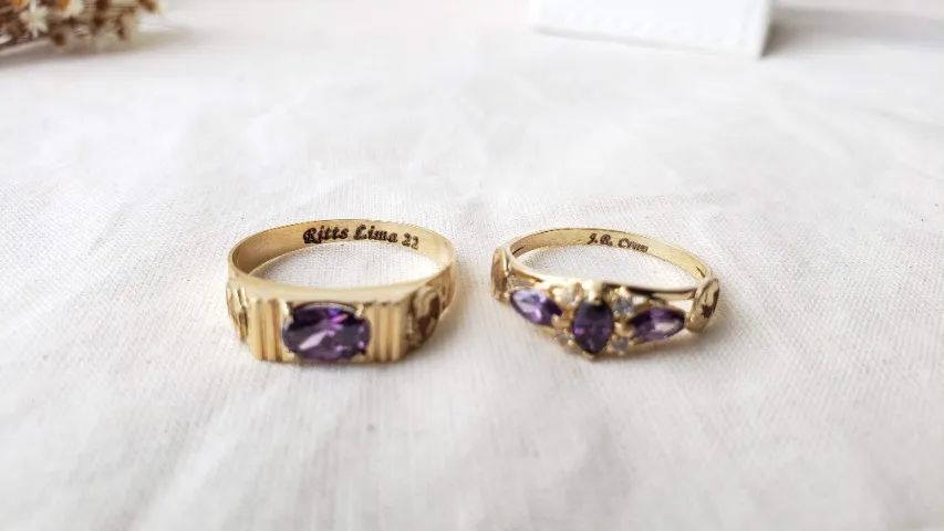 Anéis de Formatura para Geografia em Ouro 18k - Foto 4