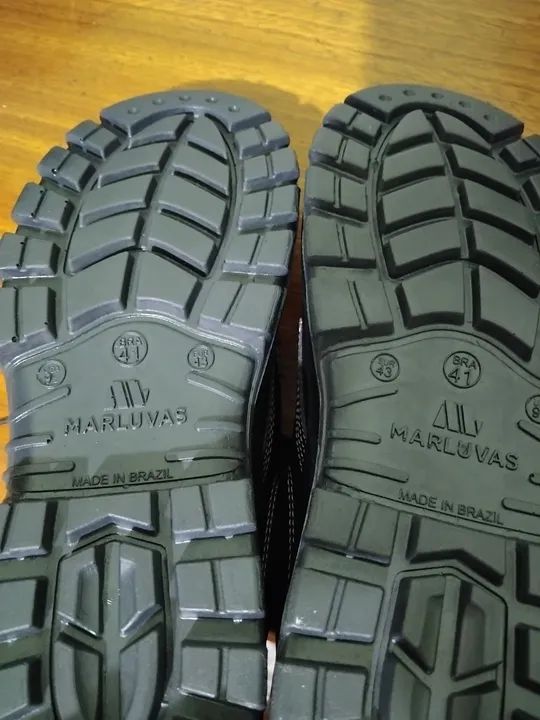 Botas de Segurança marluvas Preta - Foto 4