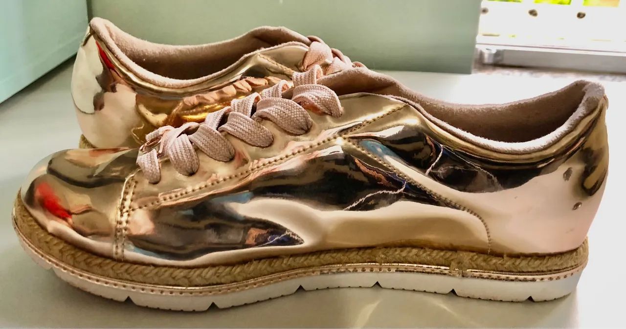 Tênis Ouro Rosé Vizzano Feminino 38 BR - Foto 3