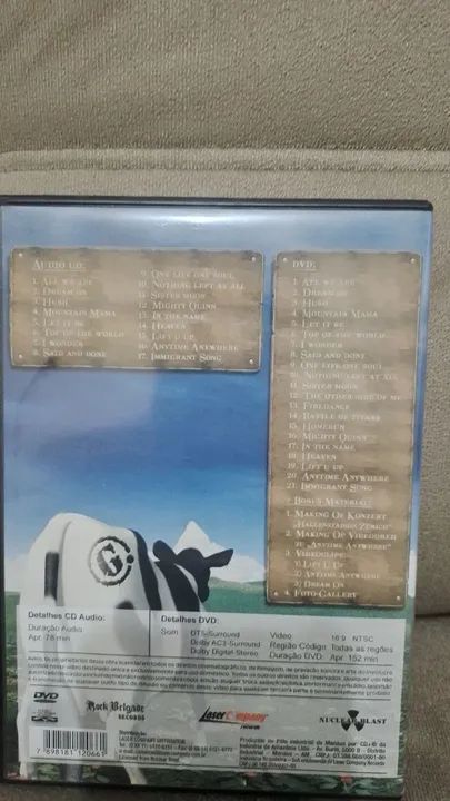 DVD + CD Gotthard - Made in Swtzerland. - Foto 2