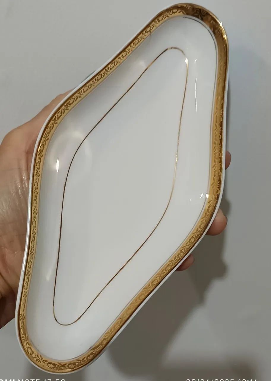 Covilhete de porcelana portuguesa 1950 - Foto 6