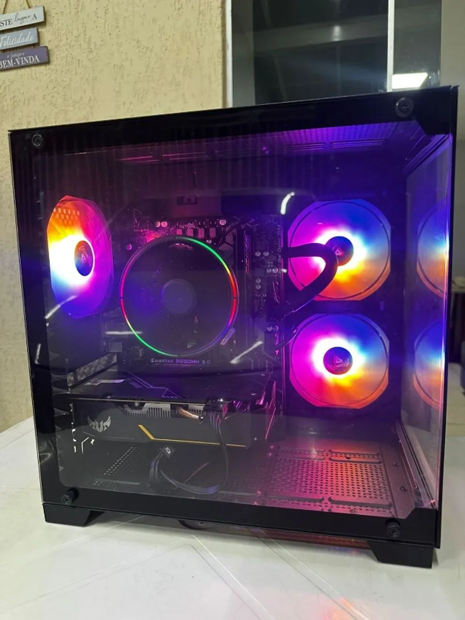 クラス様ゲーミングPC/Ryzen5 5500/16G/GTX1660Ti Pc Gamer Ryzen 5 5500 + GTX 1660ti - Computadores e Desktops