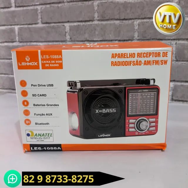 Caixinha De Som Vintage + Entrega Grátis e Garantia  - Foto 2