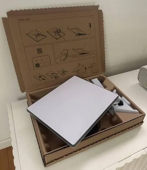 Starlink - Kit internet via Satélite Portátil