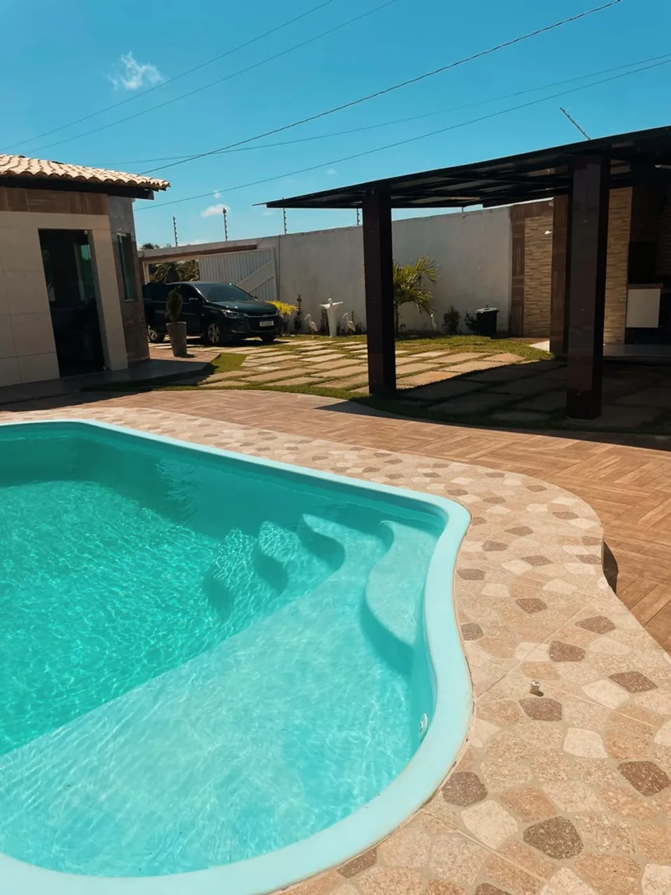 Casa top com piscina na lagoa dos tambaquis