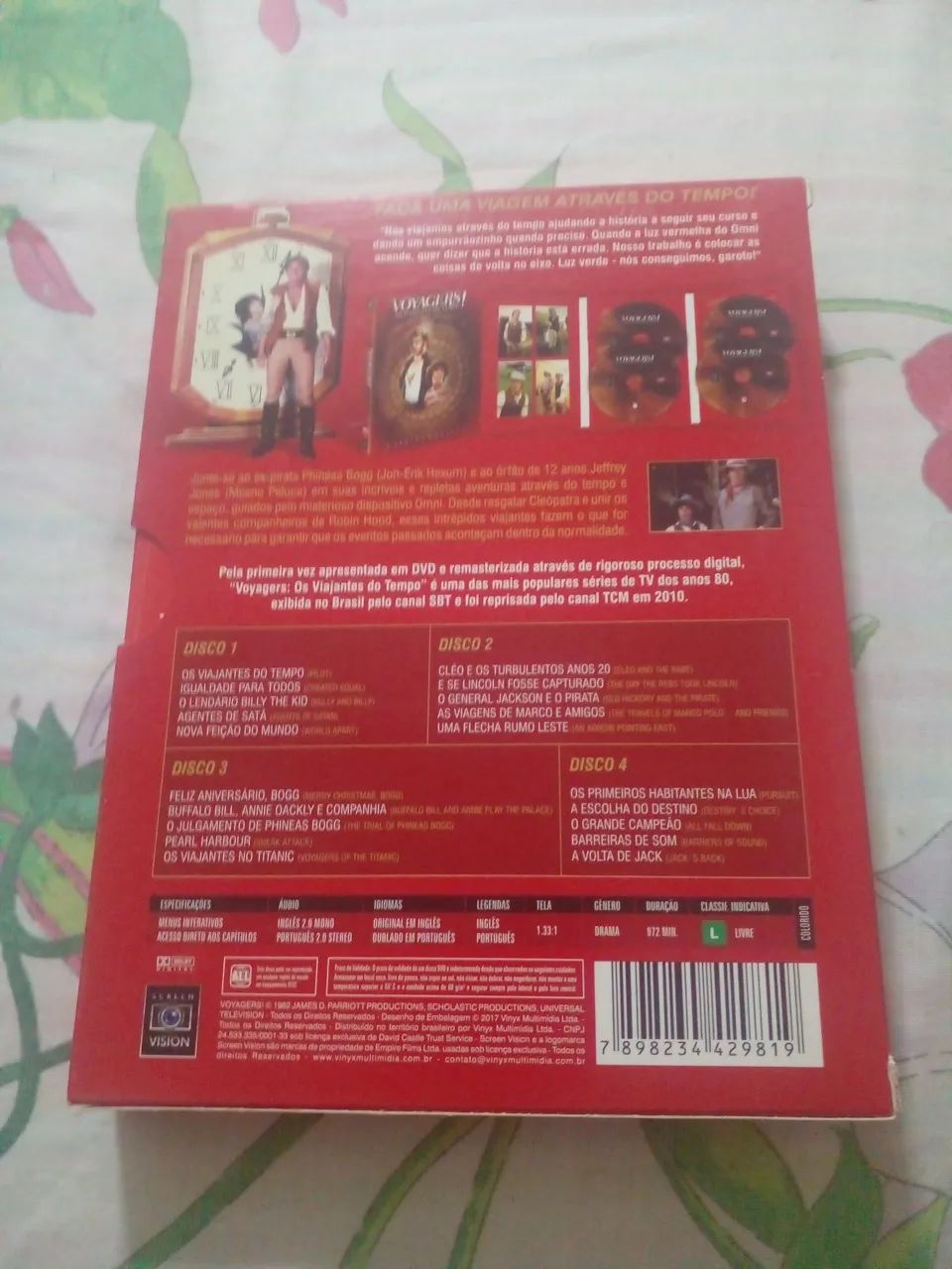 Voyagers! - Os Viajantes do Tempo - Série Completa - DVD - Foto 2