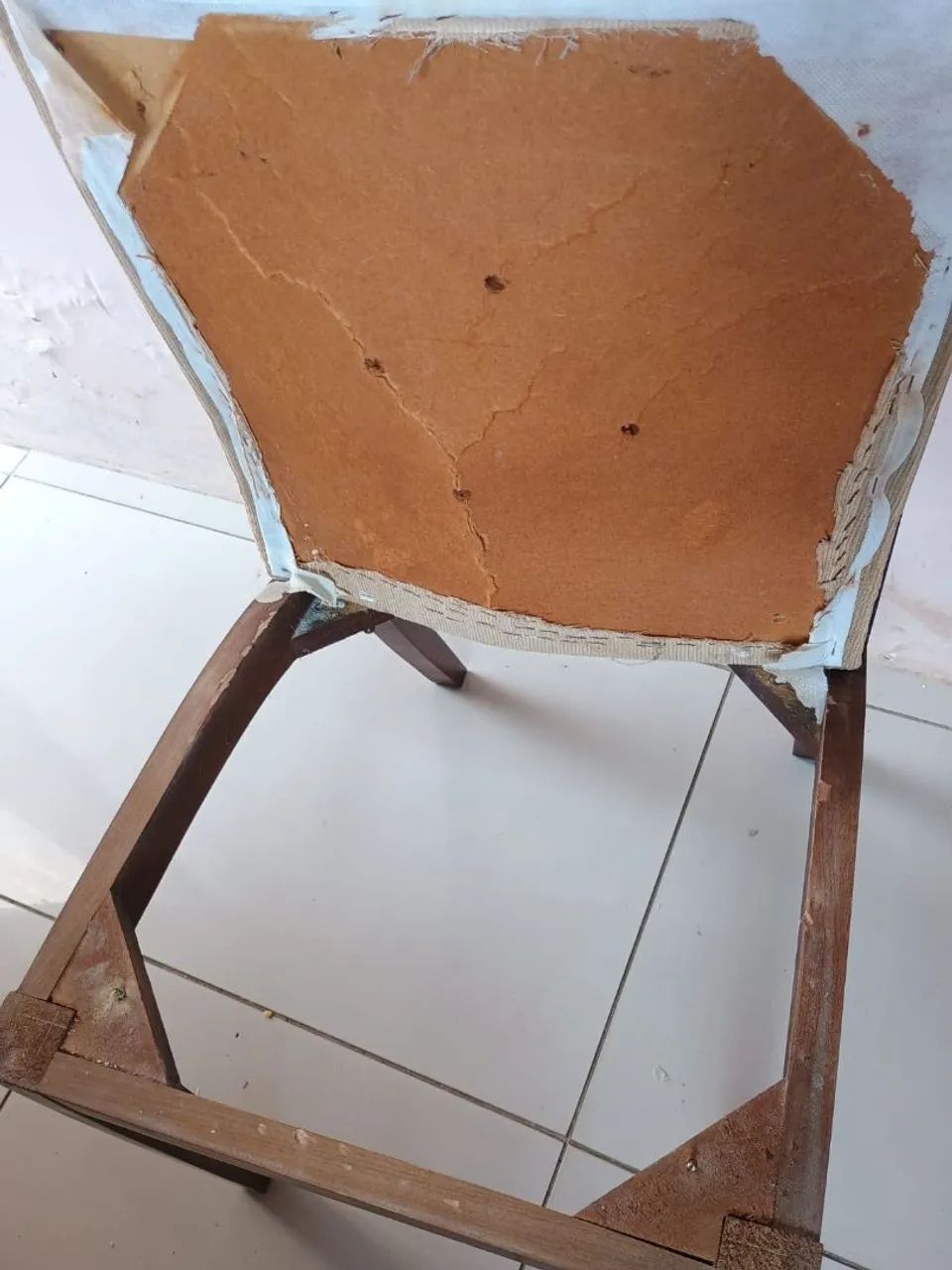 Cadeira de Jantar Estofada - Foto 3
