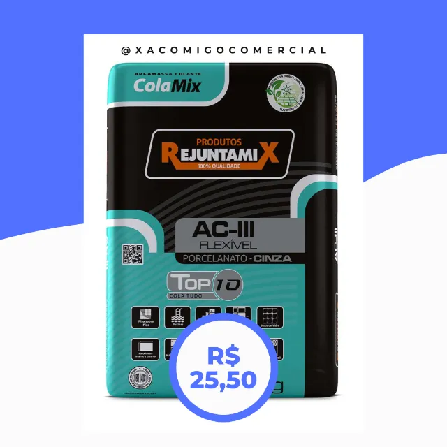 ARGAMASSA ACIII - REJUNTAMIX