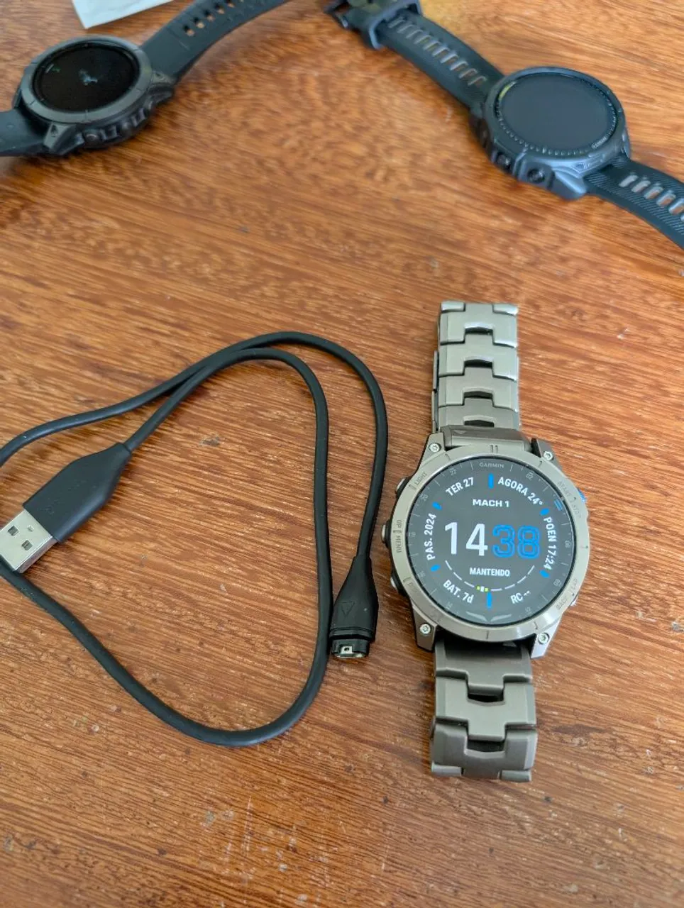 Garmin D2 Mach 1 Titânio Sapphire 47mm