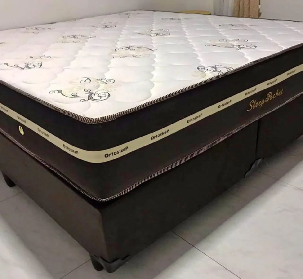 Cama + colchão king , Direto da fabrica - Foto 2