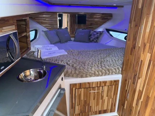 Lancha NHD 340 (325 nomenclatura Internacional) com parelha Mercury 250hp 4T - Zero milhas - Foto 11