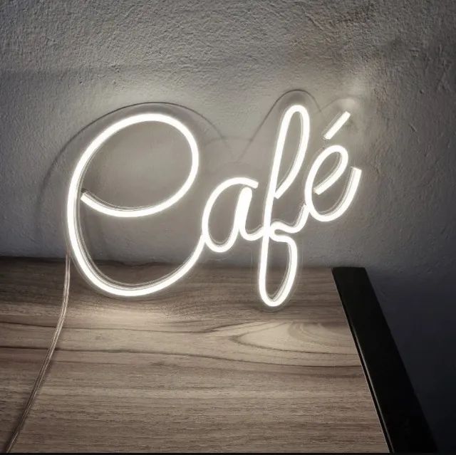 Neonled "CAFÉ" 25x50