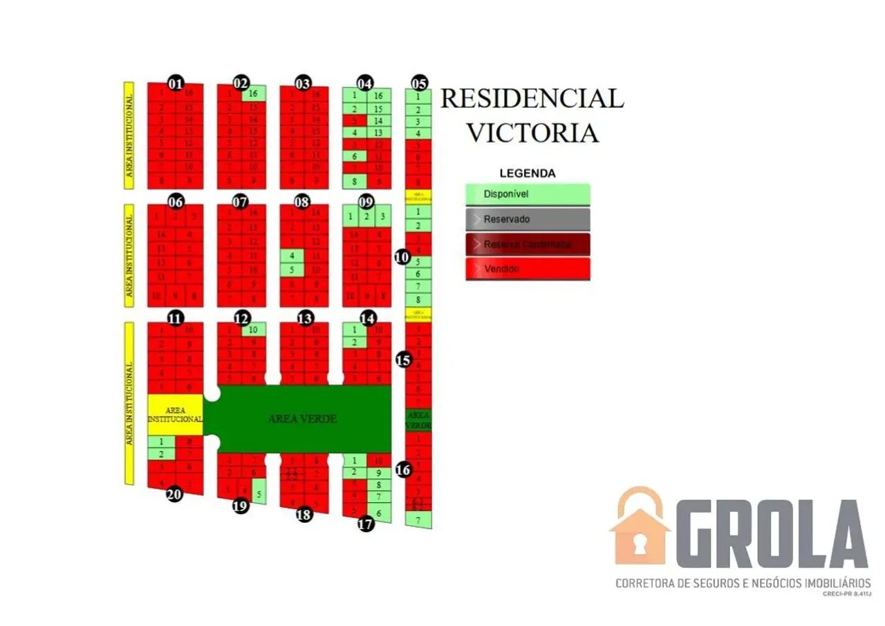 Terreno para Venda em Engenheiro Beltrão, Jd. Residencial Victória