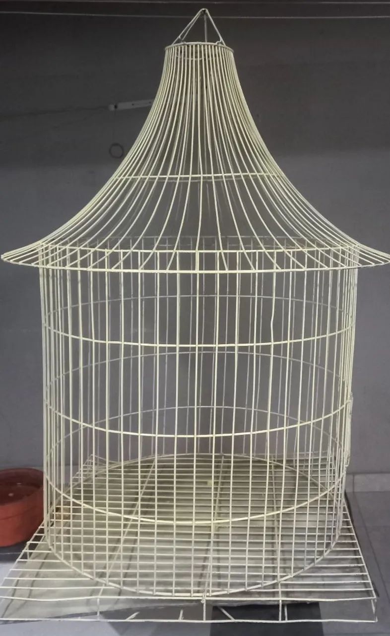 Gaiola de ferro - decoração ou pets  - Foto 3