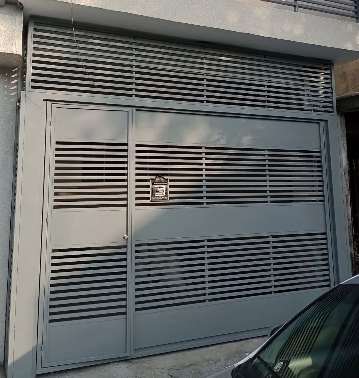 PORTÃO BASCULANTE, FERRO GALVANIZADO 436556353556992004