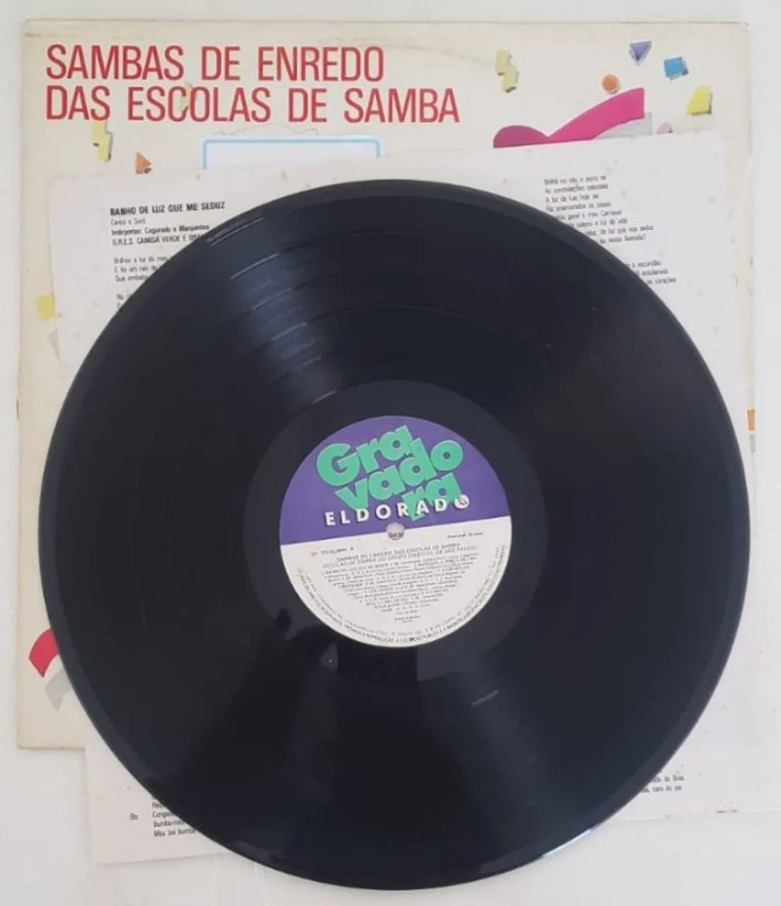 Lp Escolas de samba de São Paulo - 1992 - Foto 3