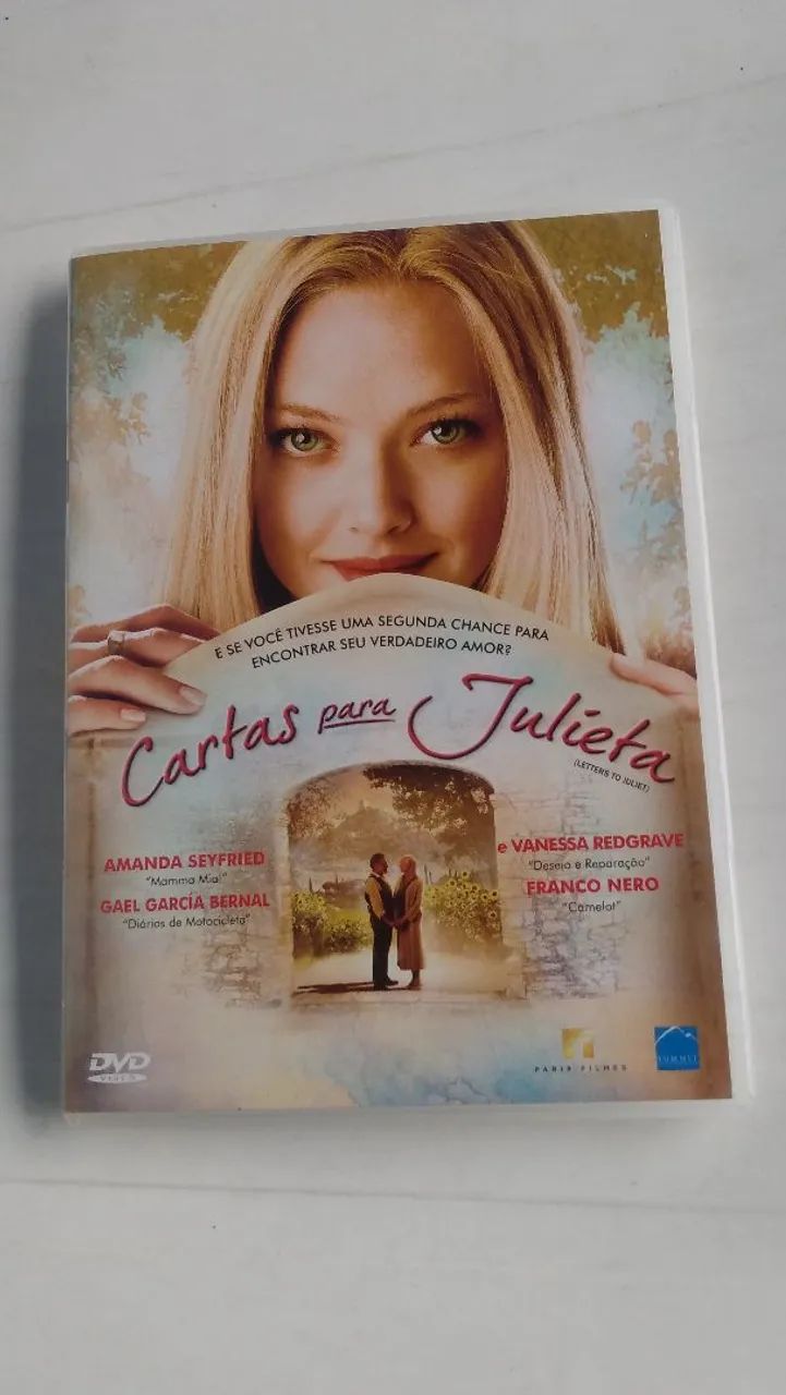 DVD original cartas para Julieta. 