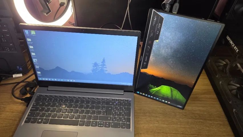 Monitor portátil 14 Polegadas Arzopa - Novo - Foto 3