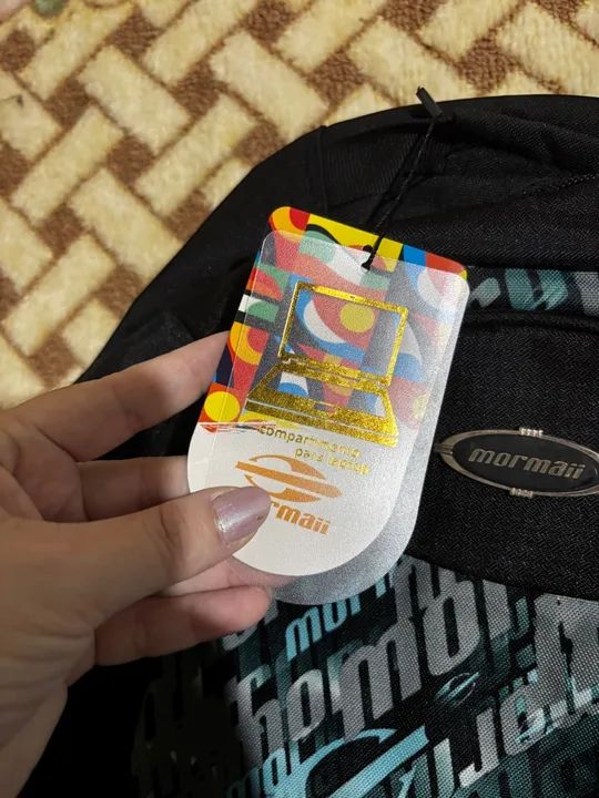 Mochila de viagem esportiva para carregar notebook mormaii original nova com etiqueta  - Foto 5