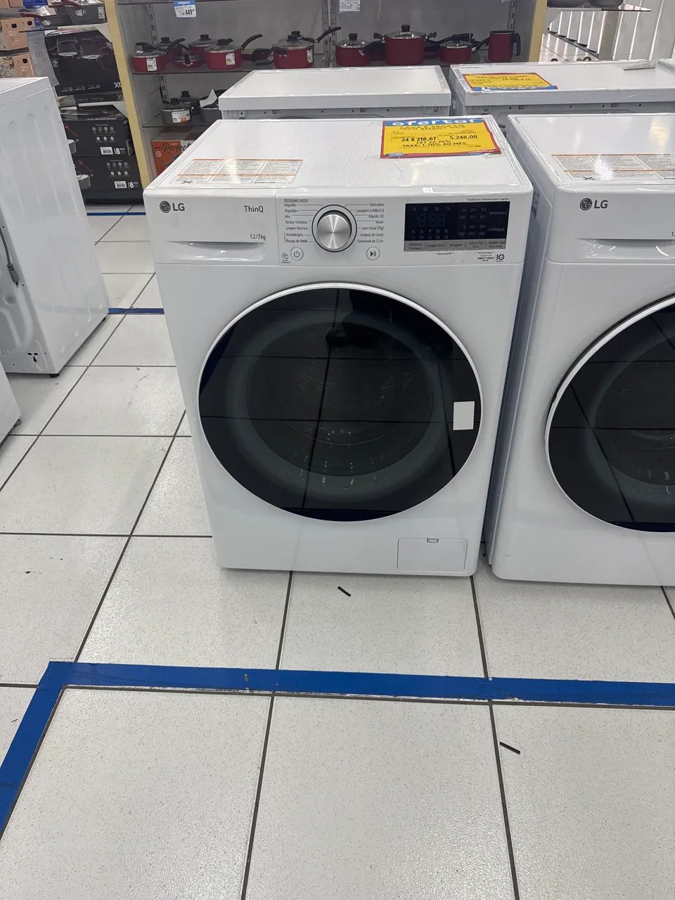 Lava e seca LG vc4
