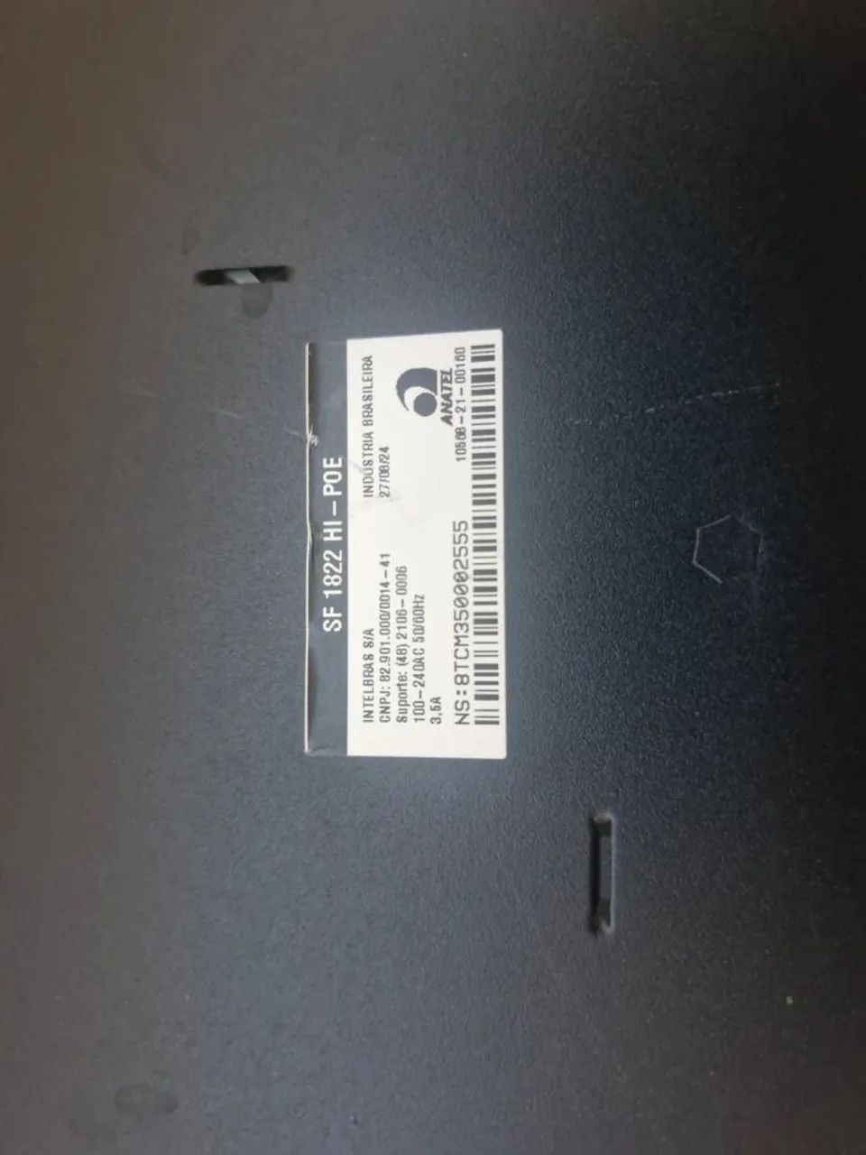 Switch Intelbras SF 1822 Hi-PoE 16 portas<br><br>portas - Foto 5