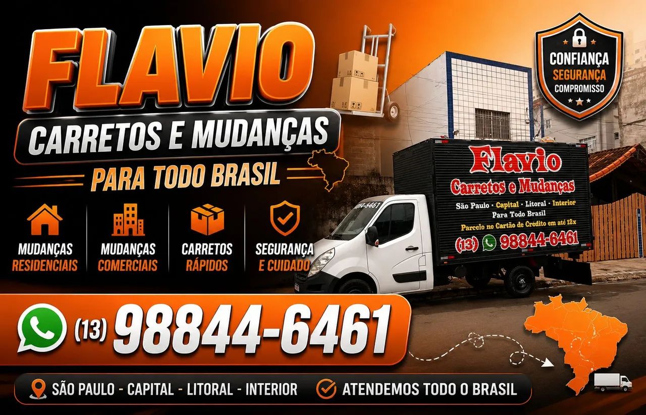 Carretos e Mudanças pra Todo Brasil 