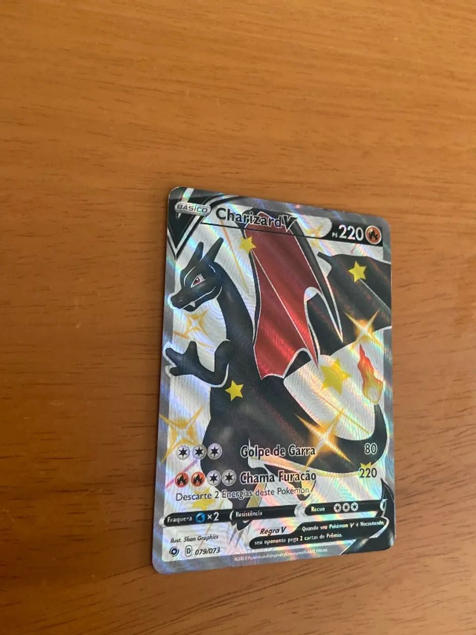 Carta Pokémon: Charizard V (shiny),número 079/073 - Foto 3