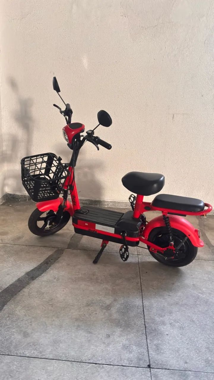 Bicicleta elétrica em perfeito estado  - Foto 2