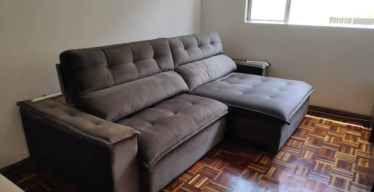 Sofá Top Retrátil semi novo - oportunidade - Aceito oferta