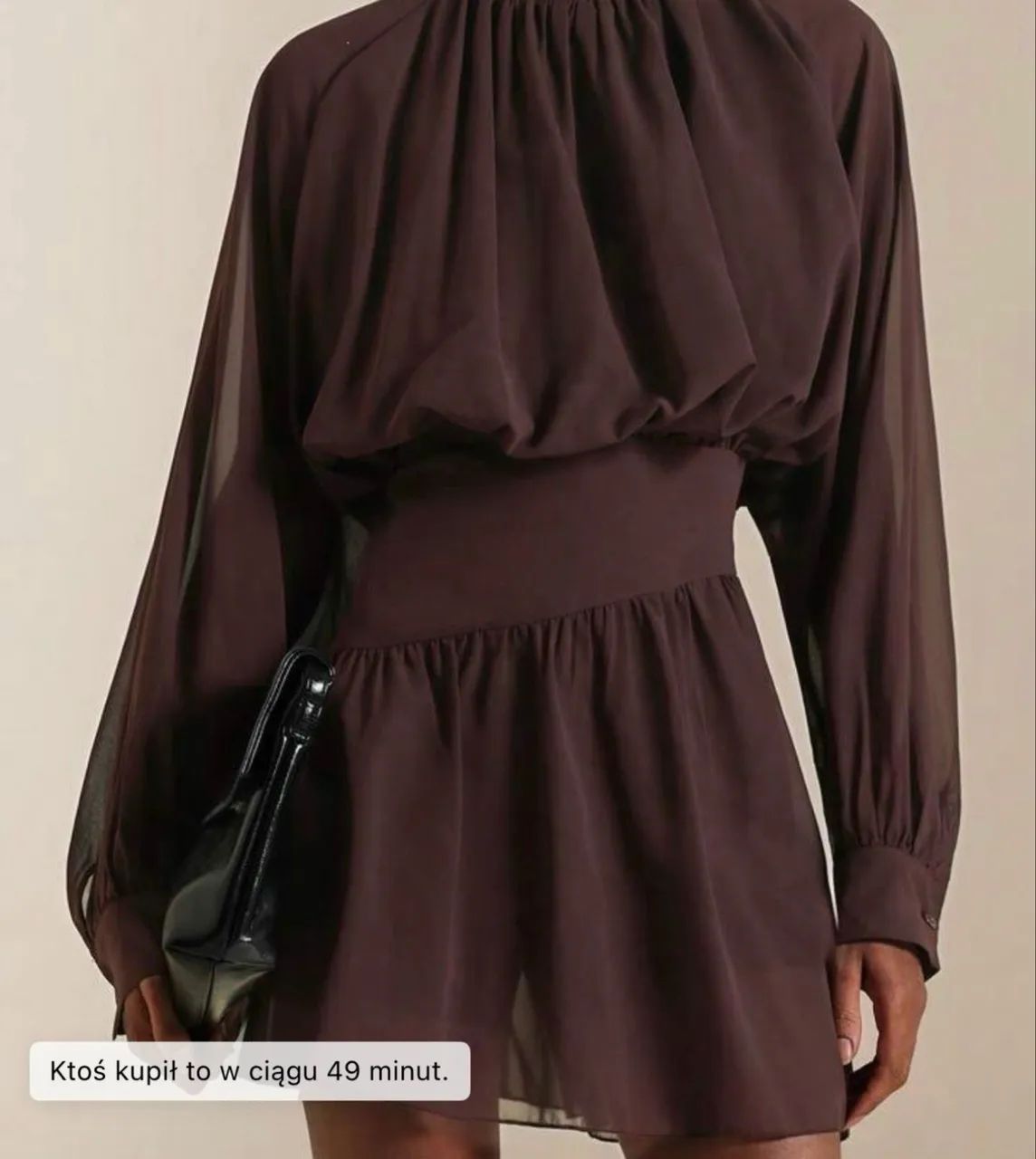 Vestido Marrom 