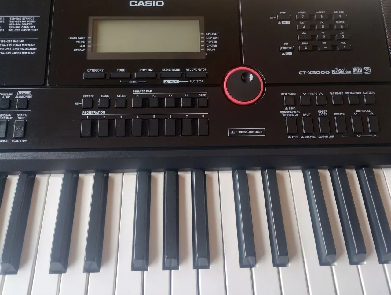 Teclado em excelente estado 