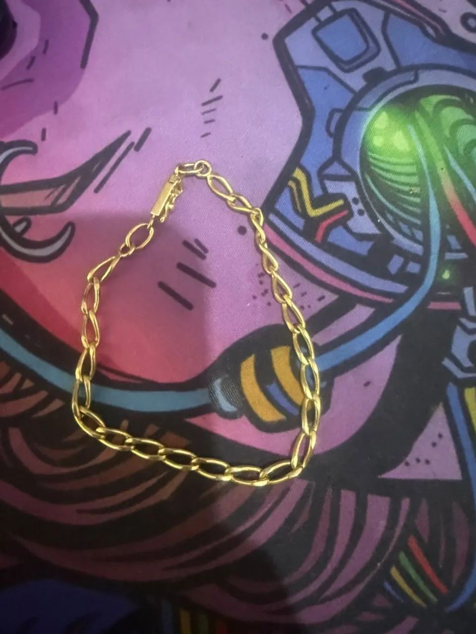 Pulseira de Ouro 18K 750 - 8,6g - Excelente Estado - Foto 2