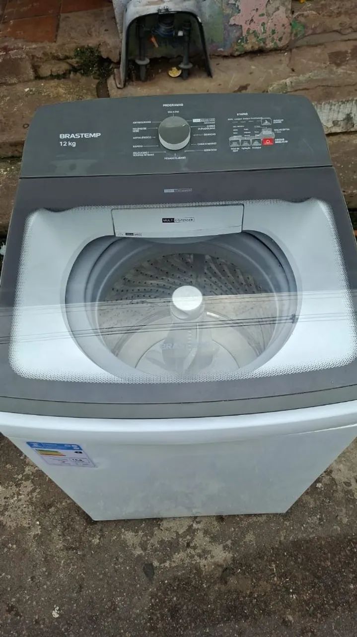 Máquina de lavar 12kg em ótimo estado 