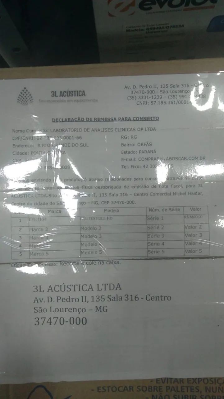 Acuidade Visual Eletrônica Portátil e Recarregável. - Foto 5