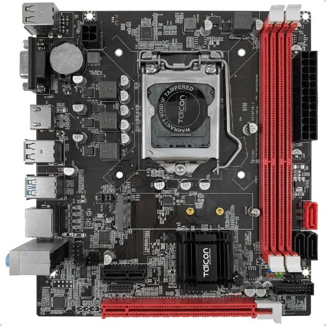 Placa Mãe B75/h61 Ddr3 Lga1155- I3-i5-i7 -2-3 Ger