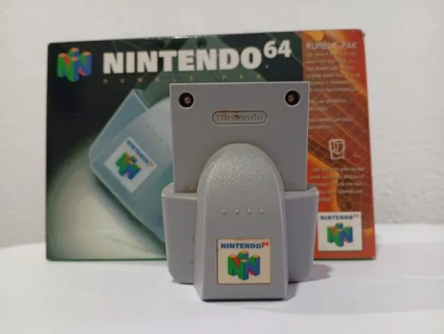 Rumble Pak N64 com Defeito com Caixa - Foto 2