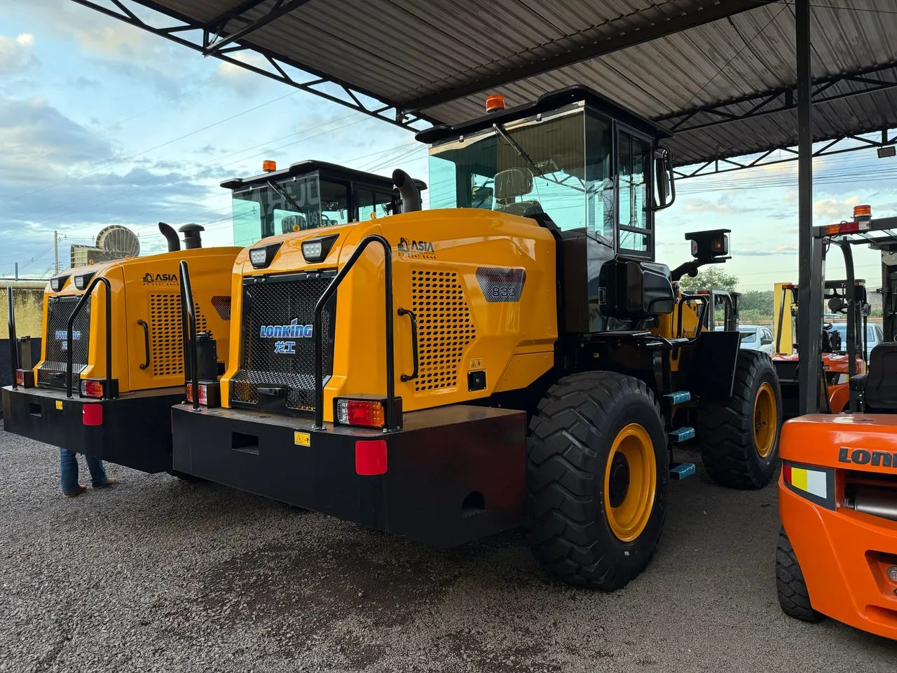 Pá carregadeira Lonking  - Foto 3