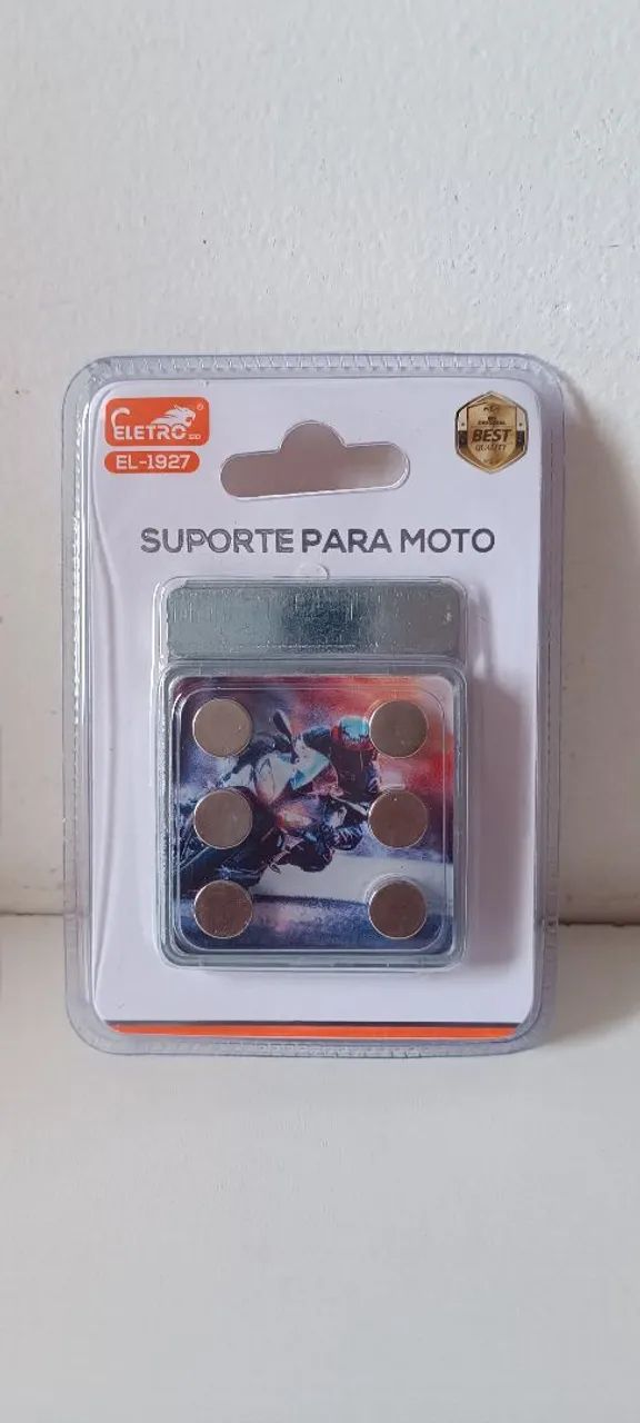 Suporte magnético para moto