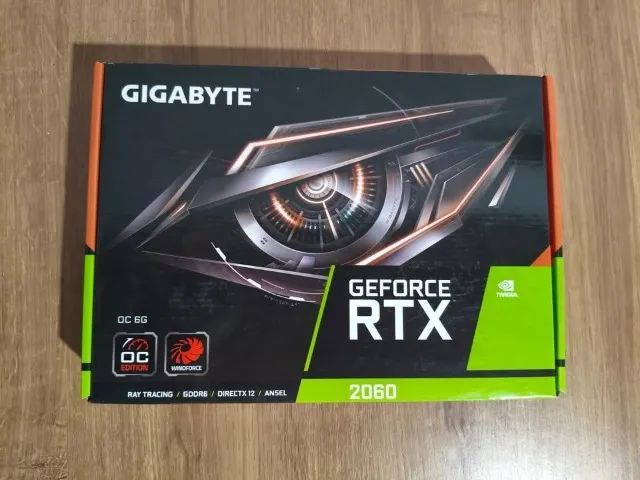 Placa de video RTX2060 6Gb Gigabyte