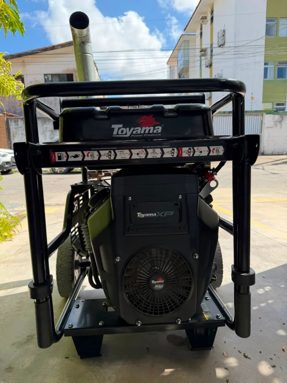 Gerador Toyama 17kva TG15000CXE3-XP Seminovo - Revisado Recente! - Foto 6