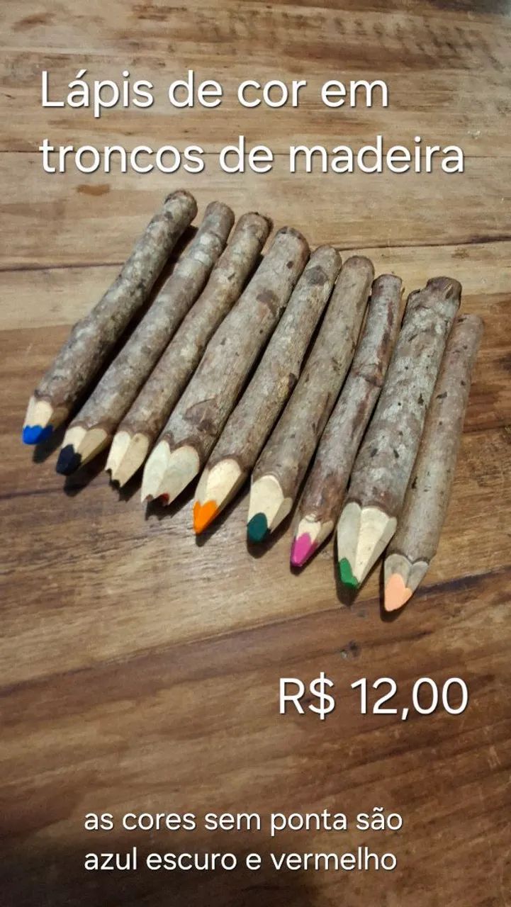 Trunk-colored pencils
