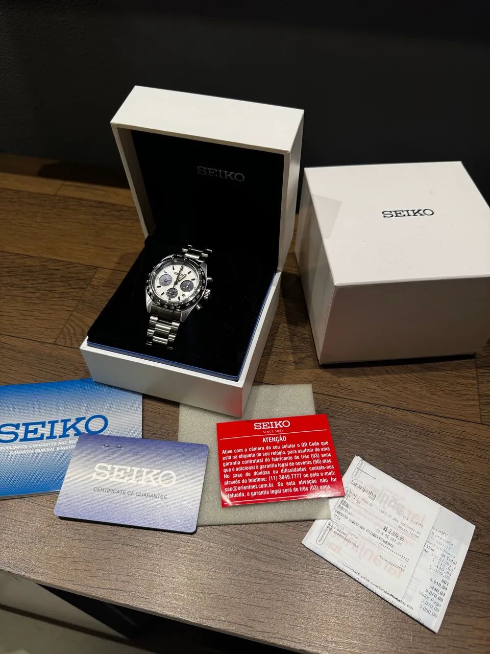 Relógio Seiko Prospex Speedtimer