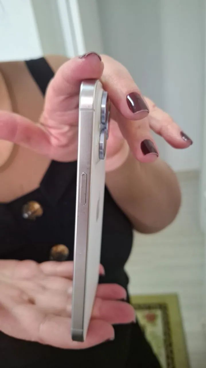 IPHONE 15 PROMAX 256 BRANCO  - Foto 5