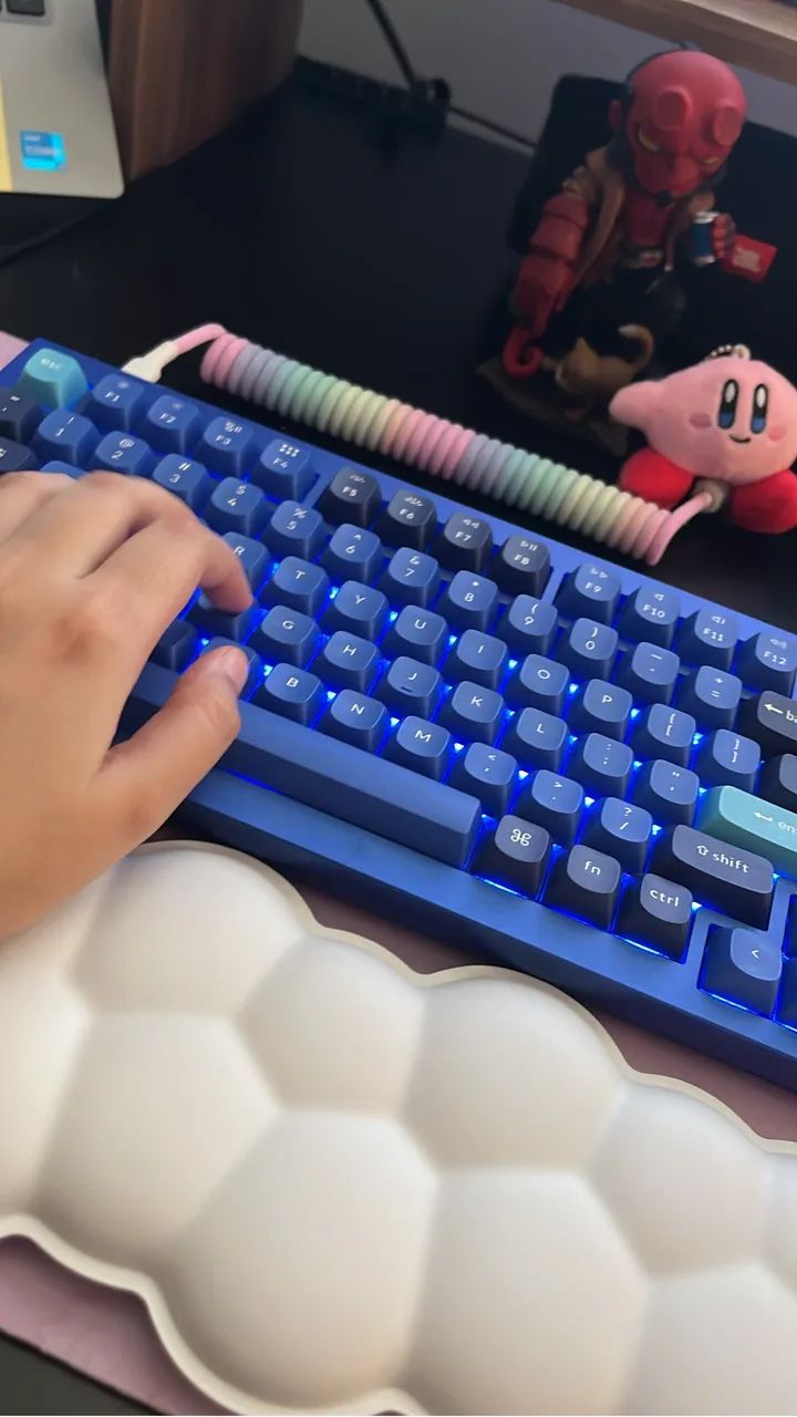 Teclado mecânico personalizado Keychron Q1 QMK (layout ANSI dos EUA) - Foto 4