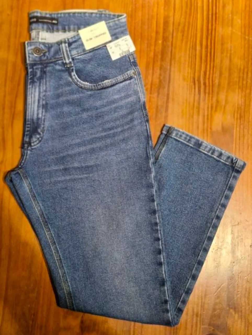 calça jeans slim cropped - nova - 40 - Foto 3