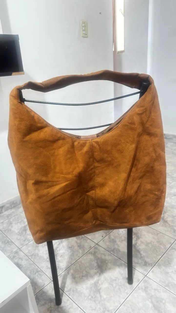 Bolsa de camurça  - Foto 5