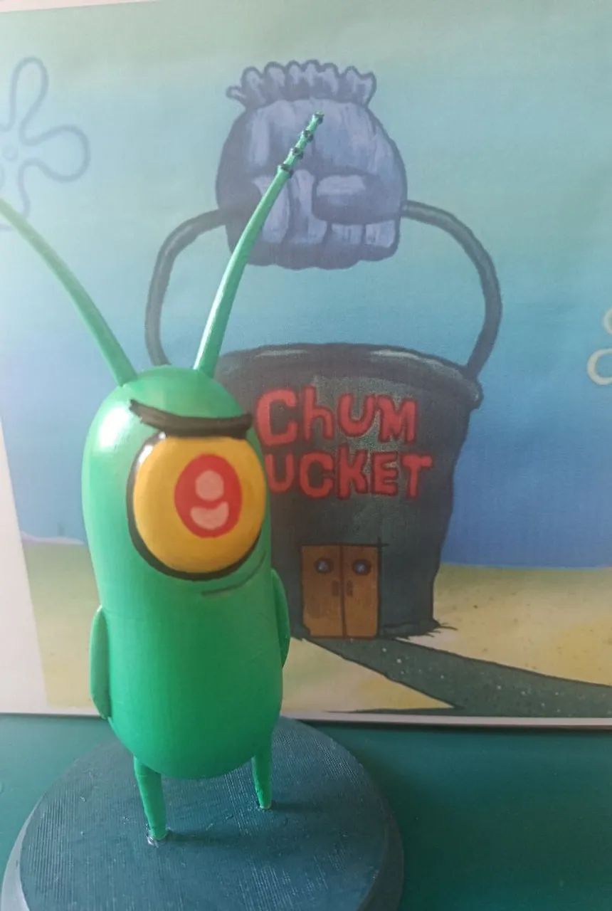 Personagem Plankton Bob Esponja - Foto 3
