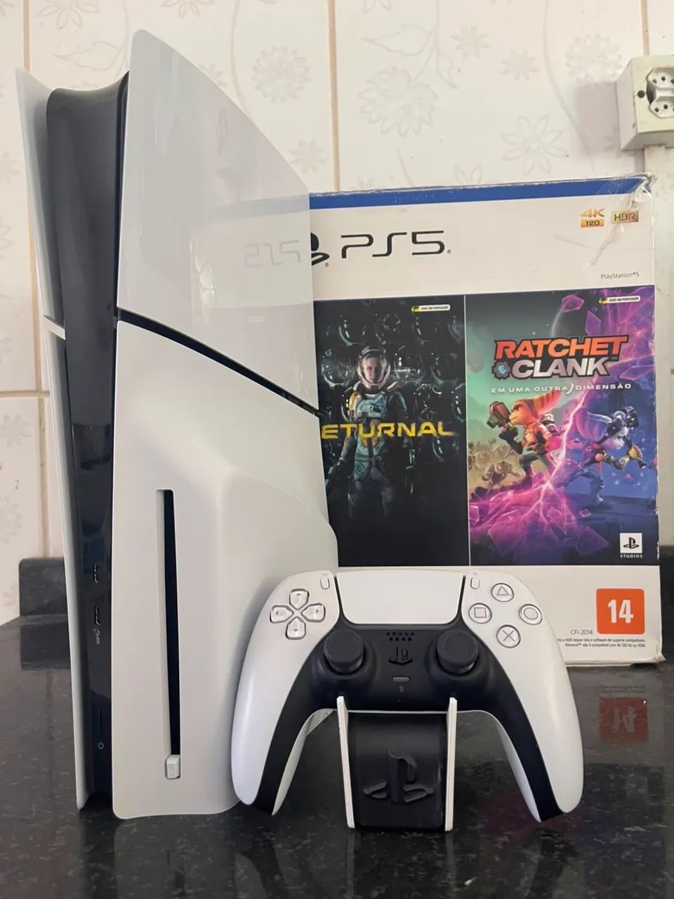 Ps5 Slim Com Leitor ( aceito cartão)
