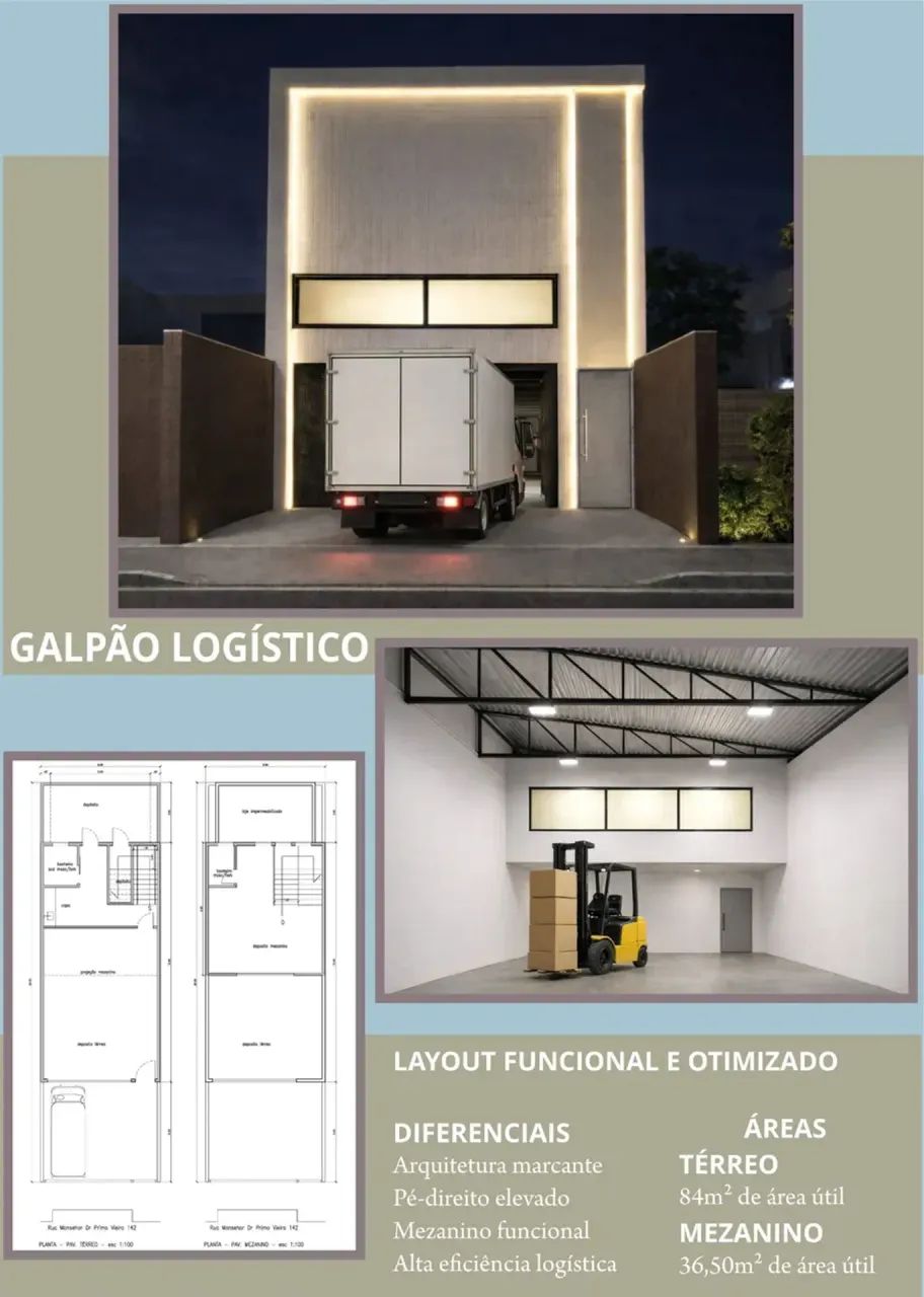 Terreno para construir galpão